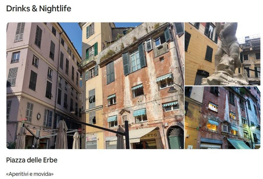 Hotel Sole Rosso Genua Exterior foto