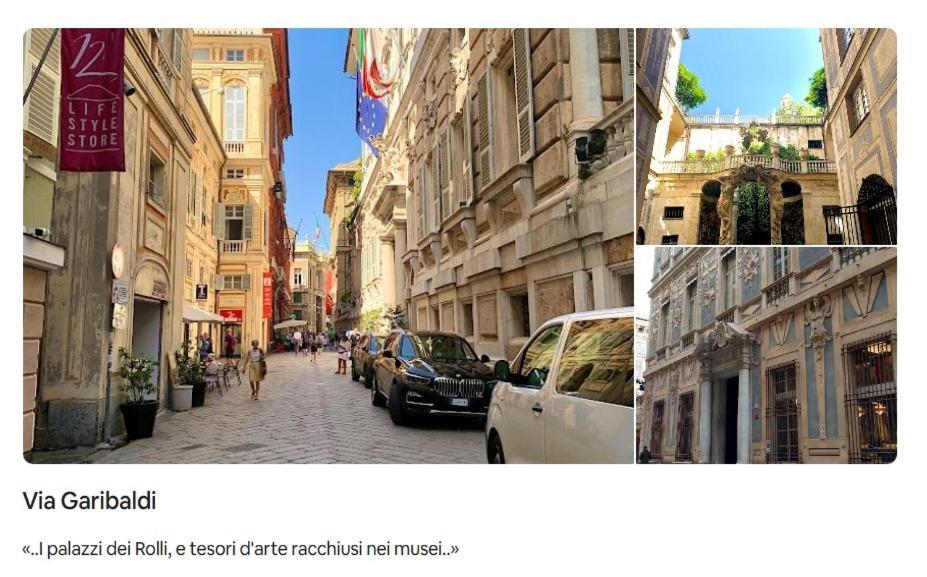 Hotel Sole Rosso Genua Exterior foto