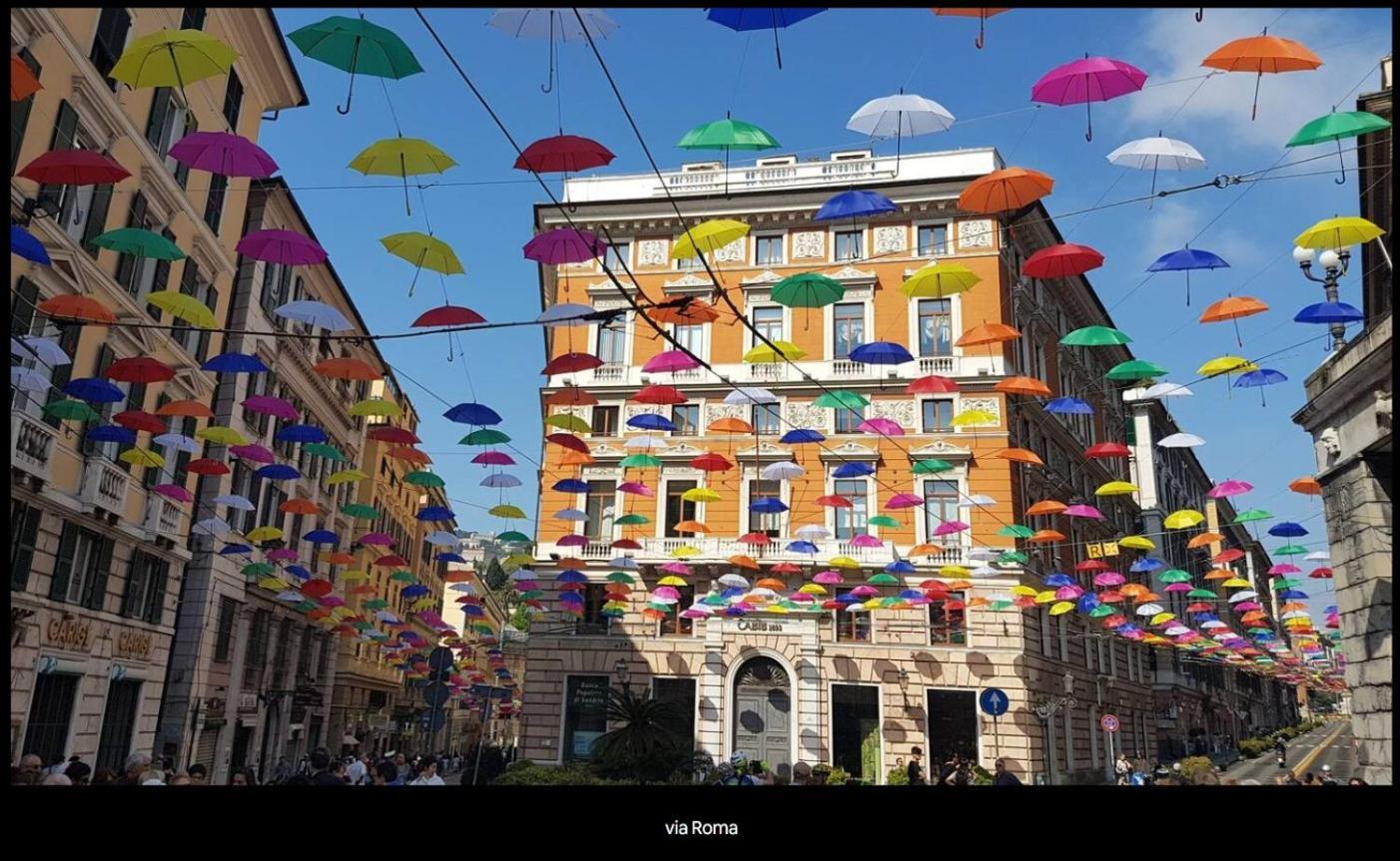 Hotel Sole Rosso Genua Exterior foto